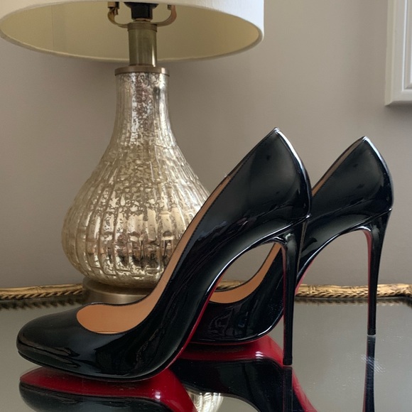 🎀 **SOLD** 🎀 Christian Louboutin RonRon 100mm - Picture 2 of 6